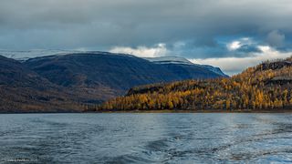 02 …и нас уже встречает сильный ветер и волнение, …