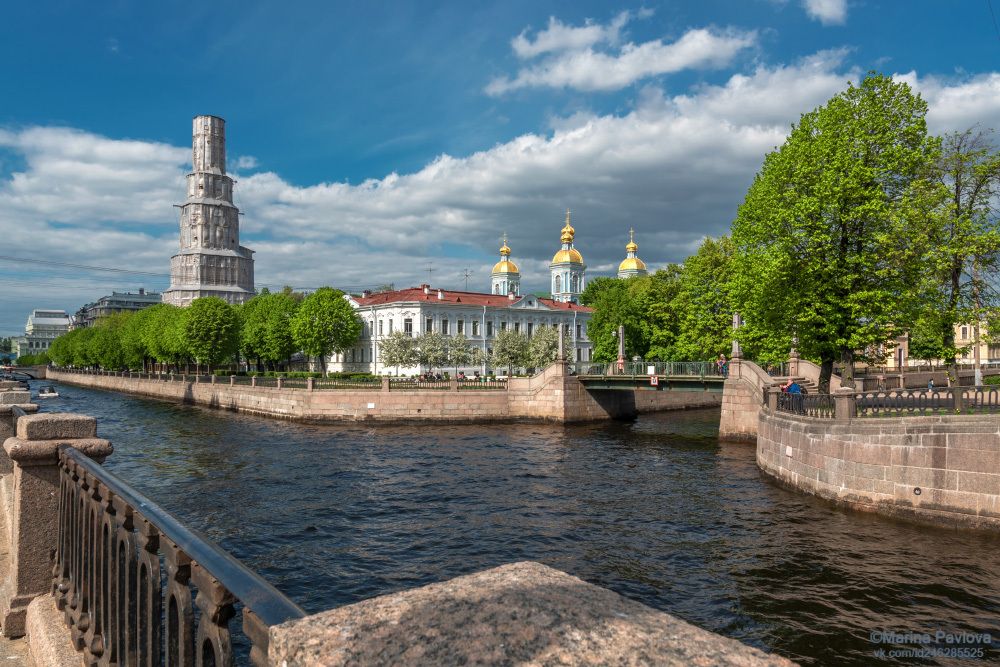 Всему своё время... Колокольня Николо-Богоявленского морского собора