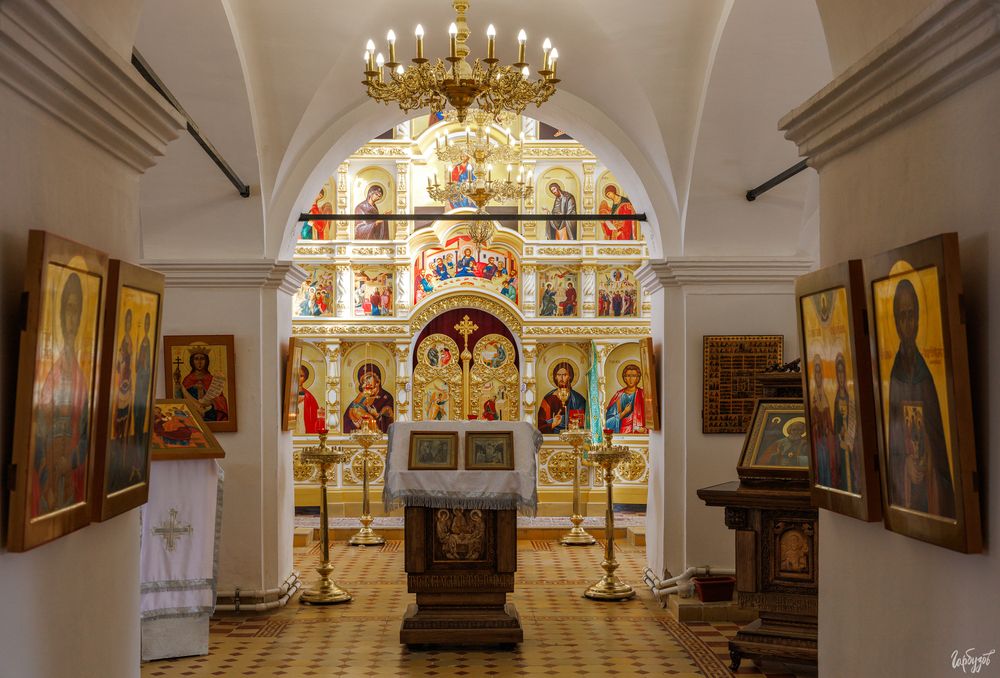Интерьер церкви Николая Чудотворца в Панковичах