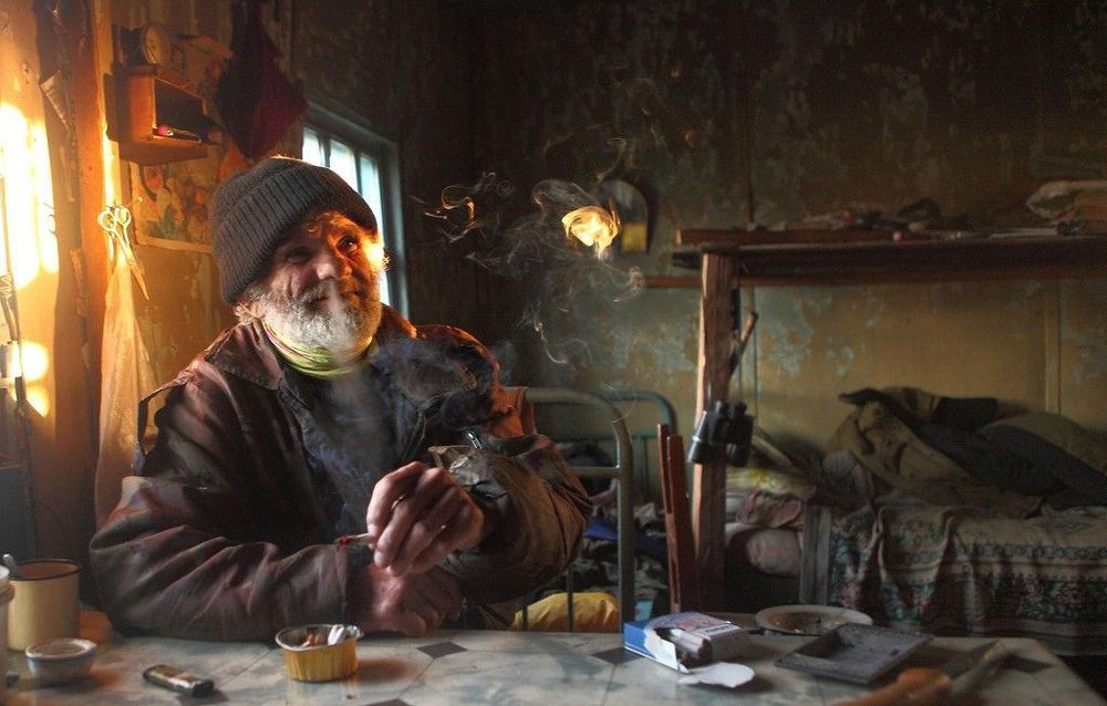 из серии "Люди Индигирки" про Саню Бороду
