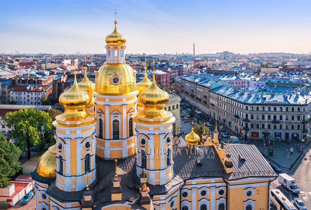 Виды с Владимирского собора, Санкт-Петербург