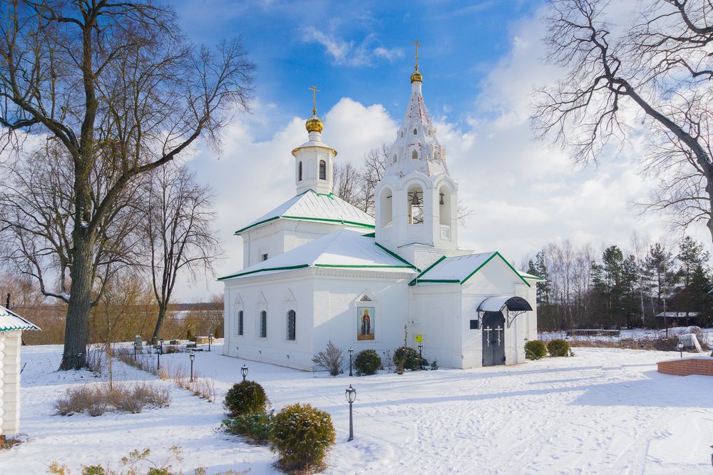 Храм Николая Чудотворца в селе Панковичи. Тула, Тульская область.