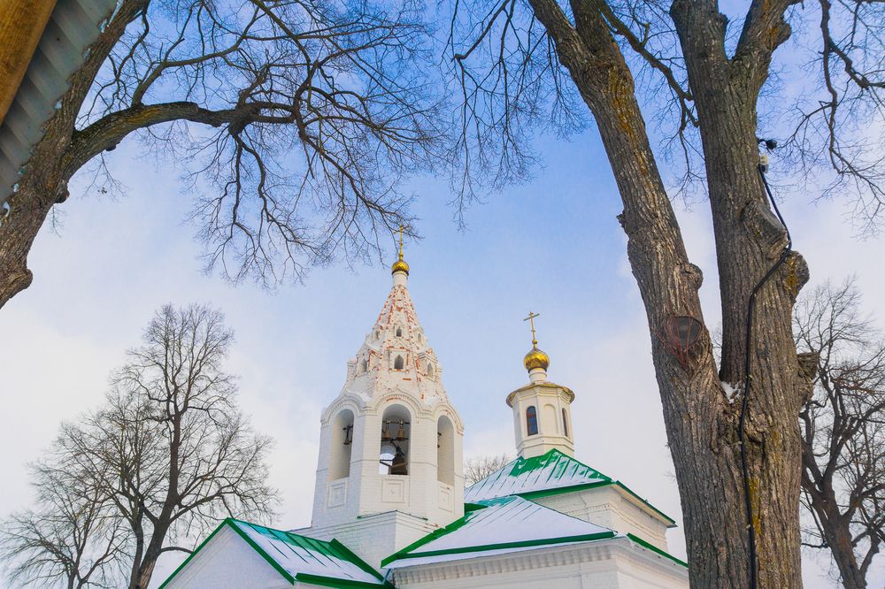 Храм Николая Чудотворца в селе Панковичи. Тула, Тульская область.