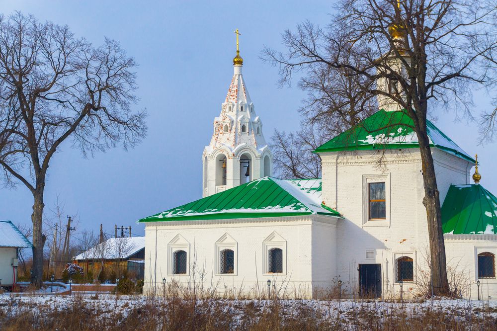 Храм Николая Чудотворца в селе Панковичи. Тула, Тульская область.