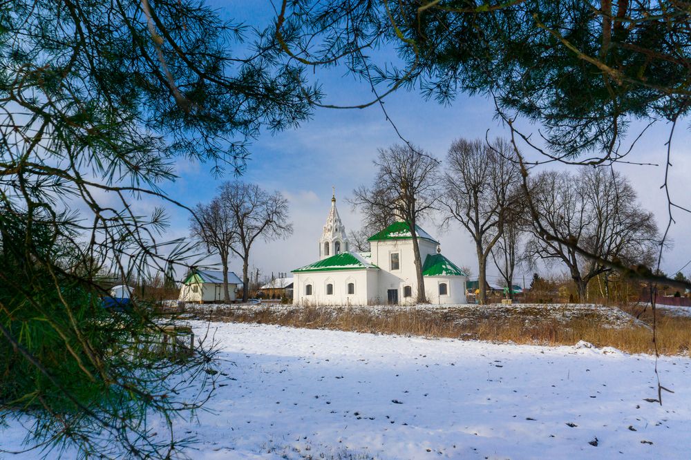 Храм Николая Чудотворца в селе Панковичи. Тула, Тульская область.