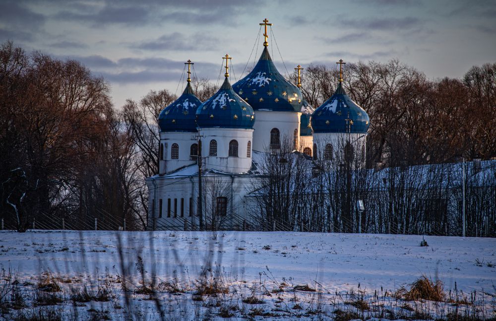 Свято-Юрьев монастырь под Великим Новгородом