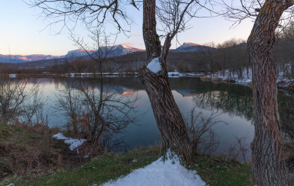 Февраль в горах Крыма