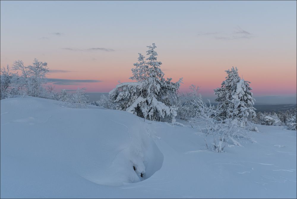Рассвет на горе