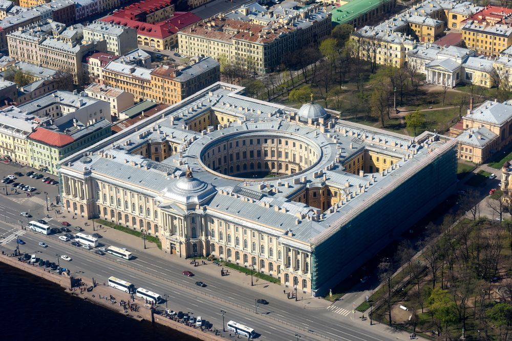 Санкт-Петербург с высоты птичьего полета
