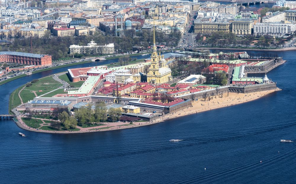 Санкт-Петербург с высоты птичьего полета