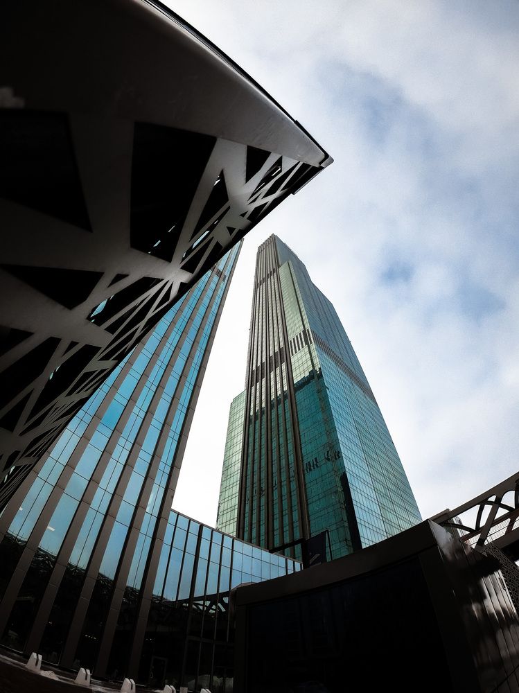Abu-Dhabi Plaza in Astana