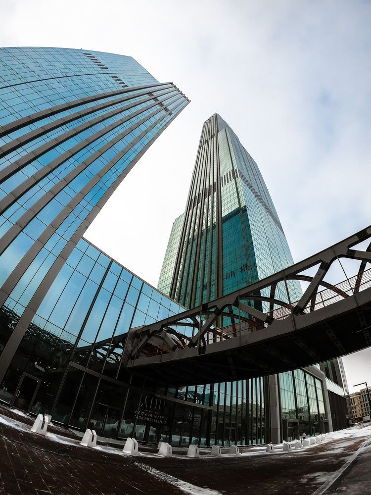 Abu-Dhabi Plaza in Astana