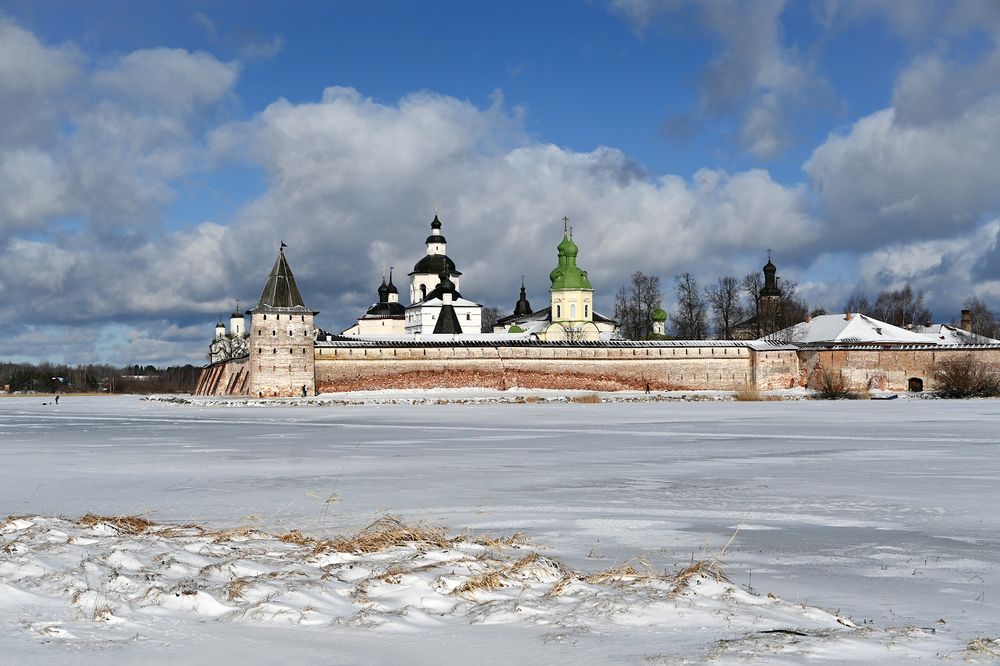Снежный март в Кириллове