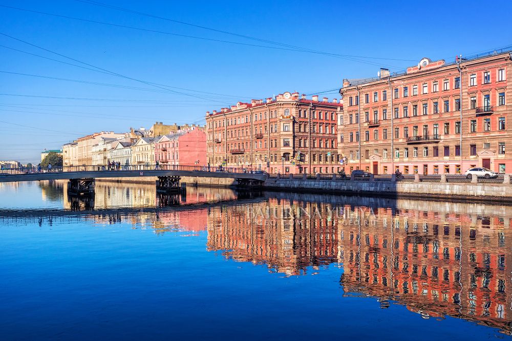 Горсткин мост через Фонтанку, Санкт-Петербург