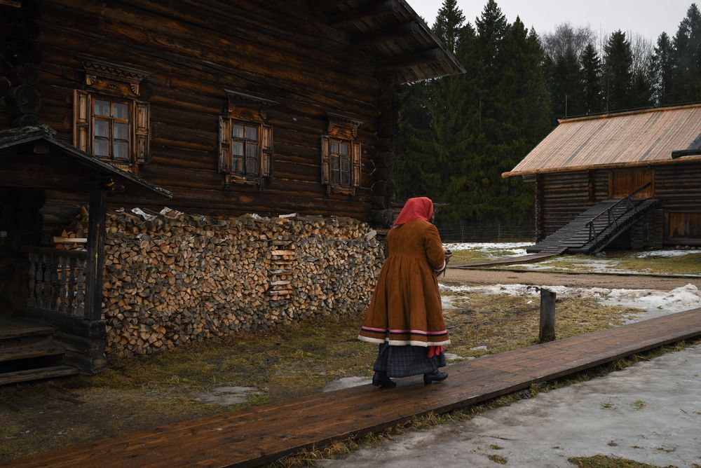 Март в Семёнково