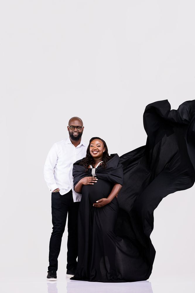 Baby bump maternity pregnancy portraits portraiture studio in Nairobi City County Kenya East Africa