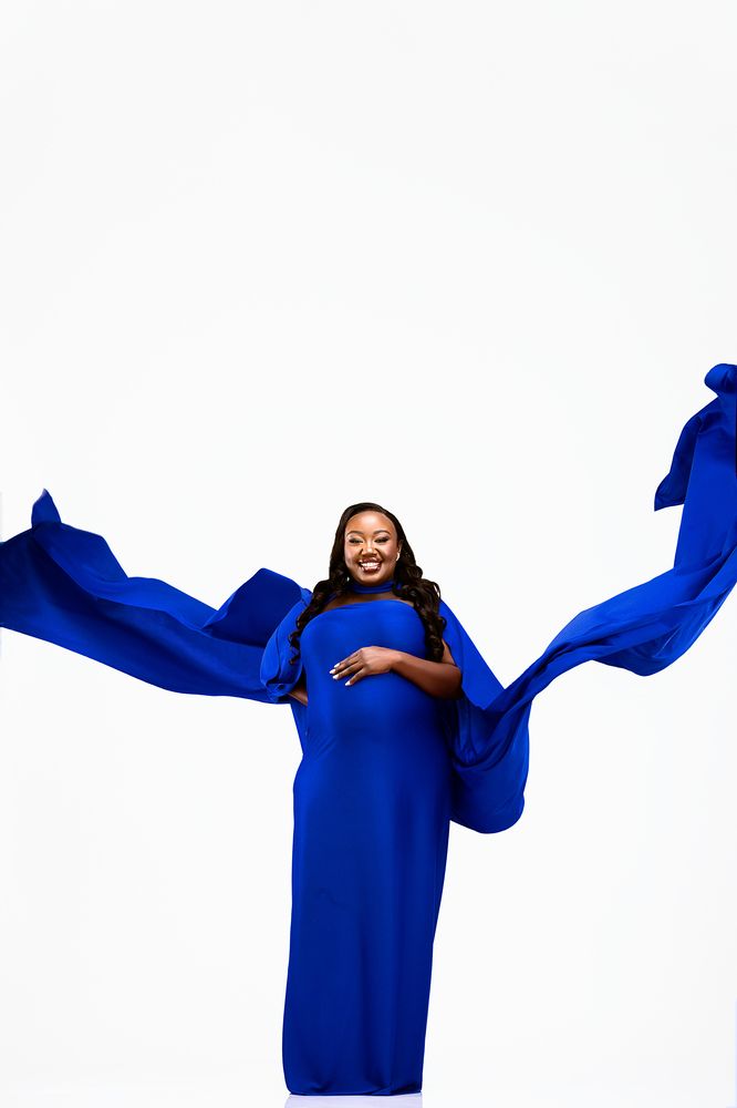 Baby bump maternity pregnancy portraits portraiture studio in Nairobi City County Kenya East Africa