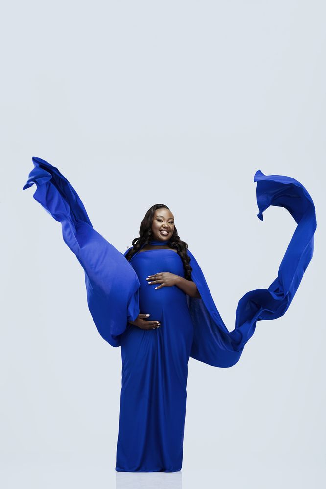 Baby bump maternity pregnancy portraits portraiture studio in Nairobi City County Kenya East Africa