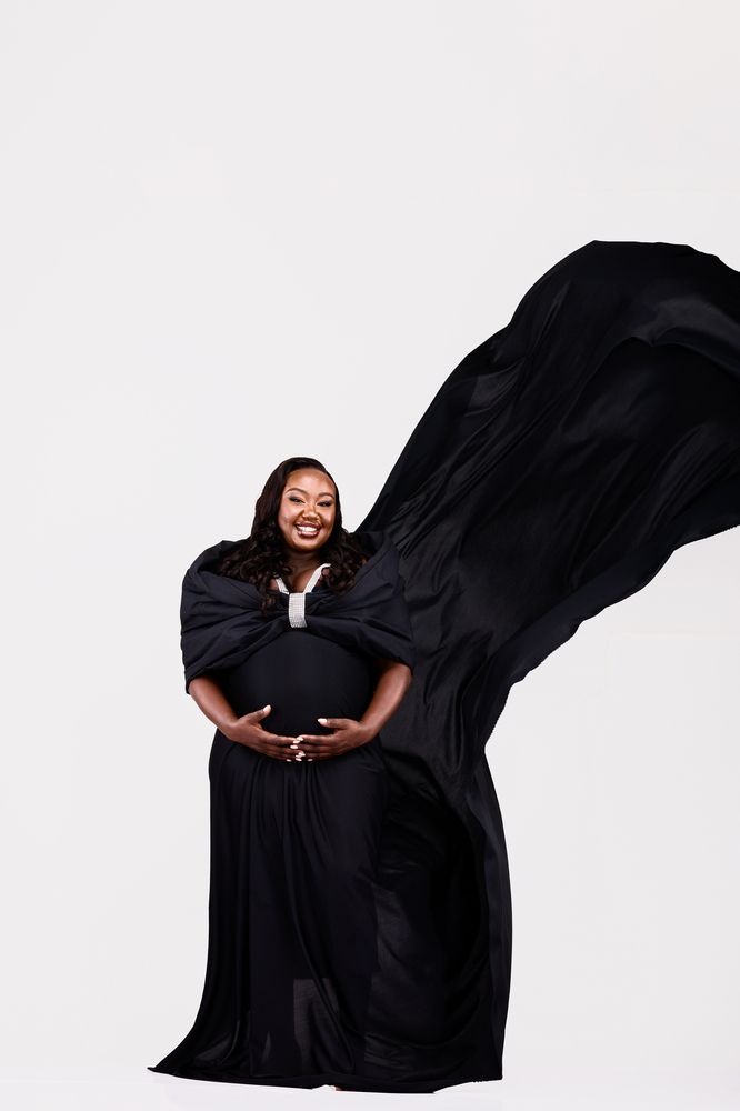 Baby bump maternity pregnancy portraits portraiture studio in Nairobi City County Kenya East Africa