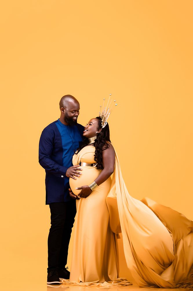 Baby bump maternity pregnancy portraits portraiture studio in Nairobi City County Kenya East Africa