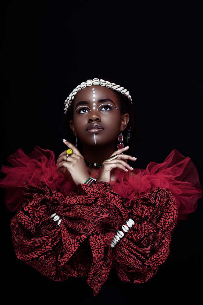 Themed Concept african lady female portraits On-location indoor portraits, headshots, portraiture in Nairobi City County, Kenya, East Africa