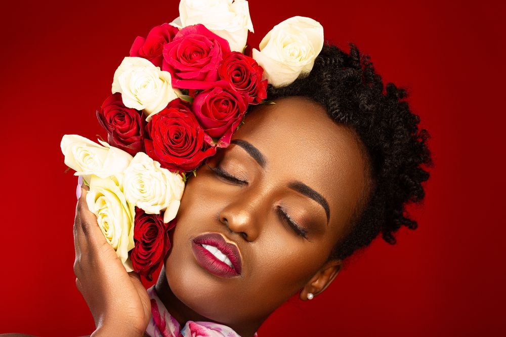 Beauty Portraits Flowers Floral Portraiture