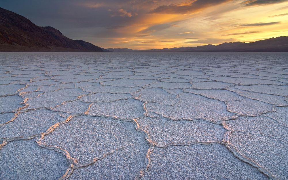 Badwater Basin Salt Flats, Death Valley National Park, California