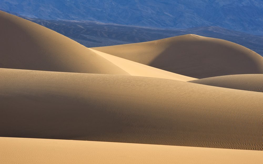 Mesquite Flats Sand Dunes, Death Valley National Park, California