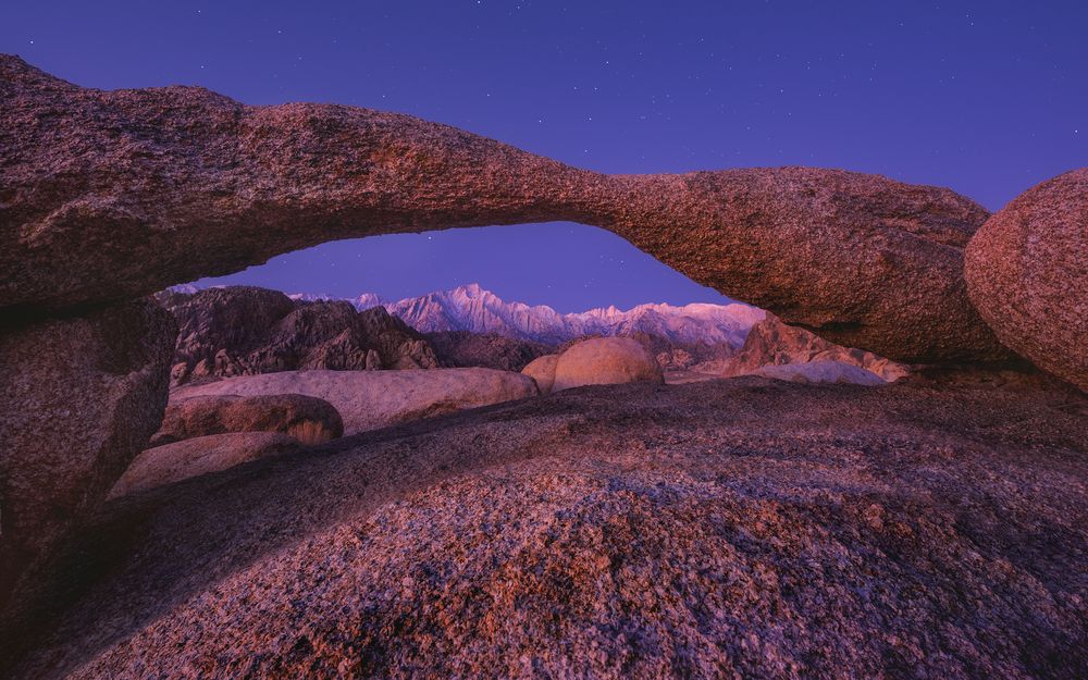 Lathe Arch, Alabama Hills, California