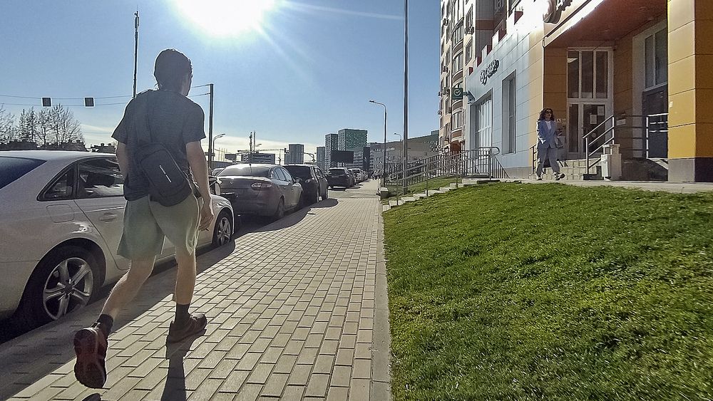 Потеплело в Москве