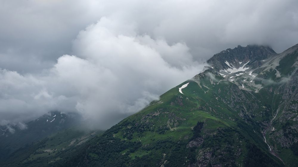 Панорамы горных вершин