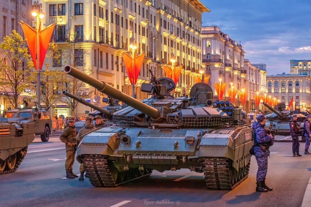 Репетиция Парада Победы
