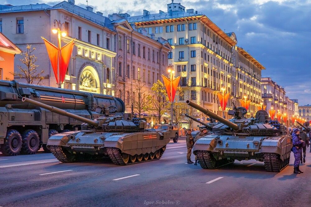 Репетиция Парада Победы
