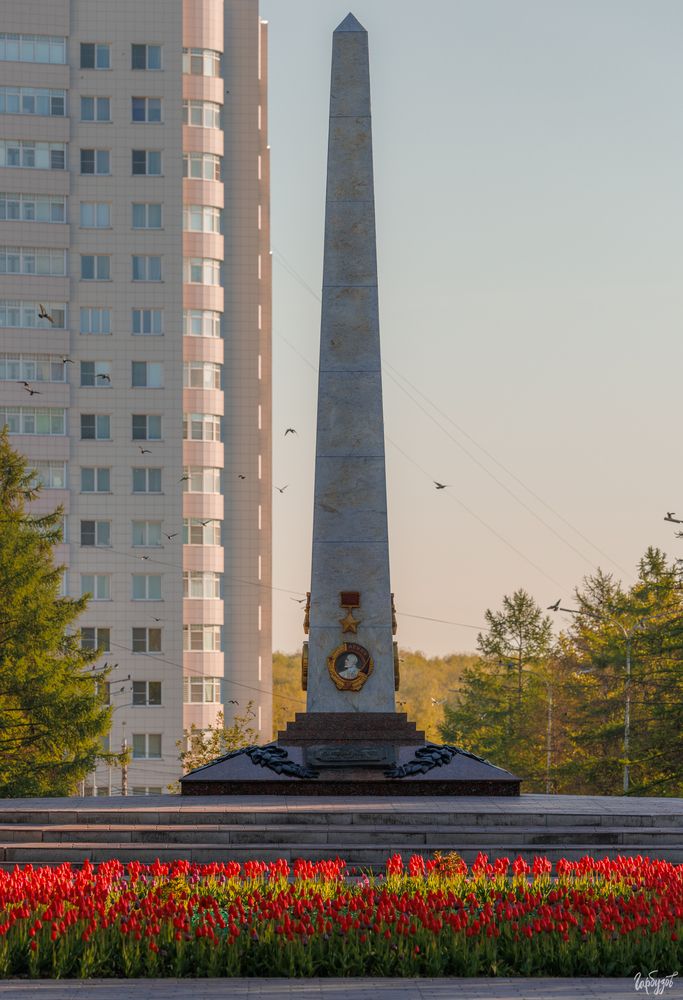 Стела Город-Герой в Туле.