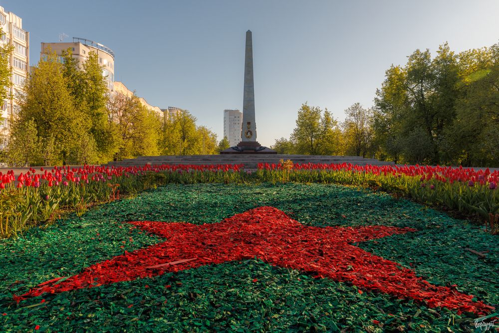 Стела Город-Герой в Туле.