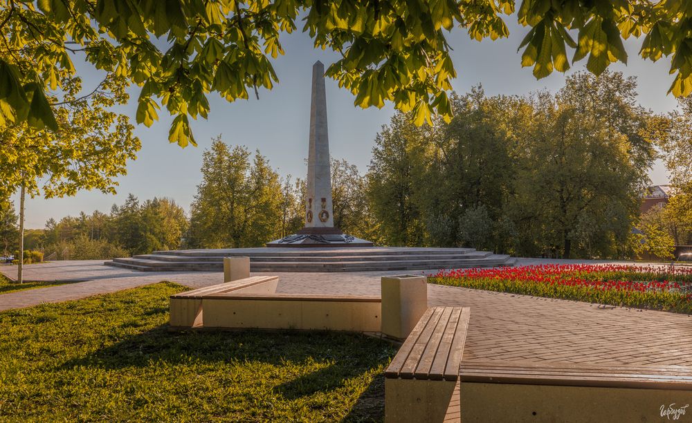Стела Город-Герой в Туле.