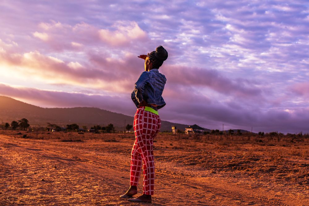 Morning Sunrise Outdoors on location lifestyle portraits, editorials, Kenya, East Africa