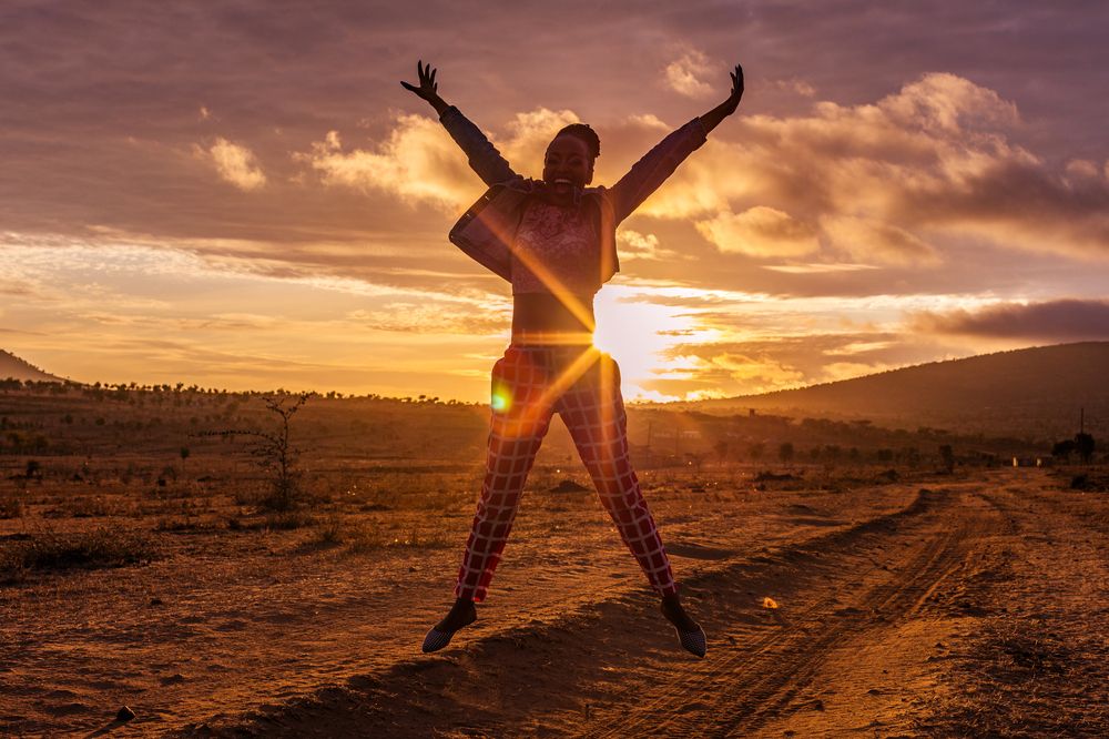 Morning Sunrise Outdoors on location lifestyle portraits, editorials, Kenya, East Africa