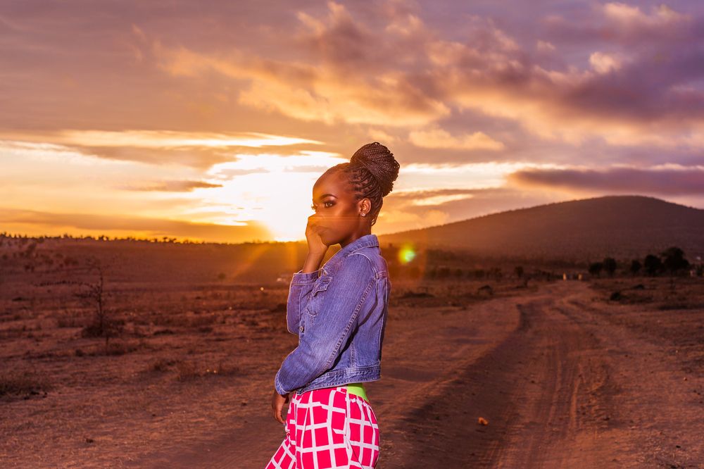 Morning Sunrise Outdoors on location lifestyle portraits, editorials, Kenya, East Africa