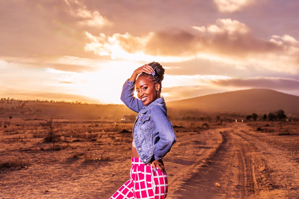 Morning Sunrise Outdoors on location lifestyle portraits, editorials, Kenya, East Africa