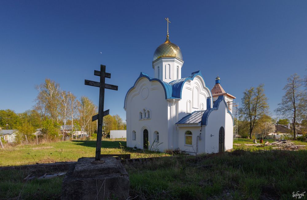 Храм \"Всецарица\". Ломинцевский, Щекинский район.