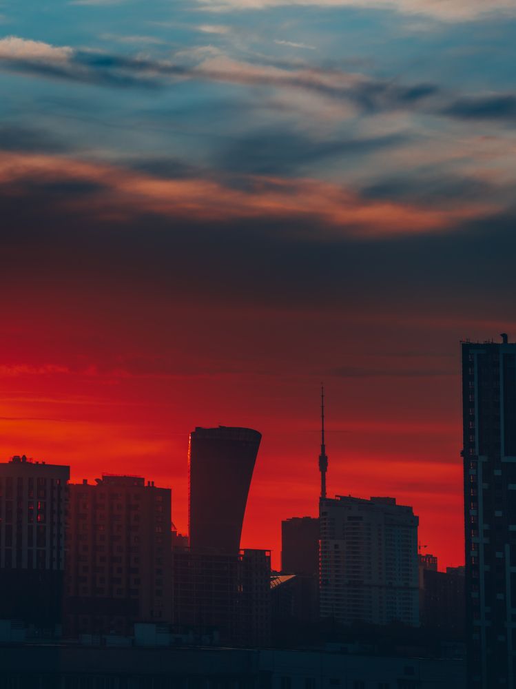На рассвете
