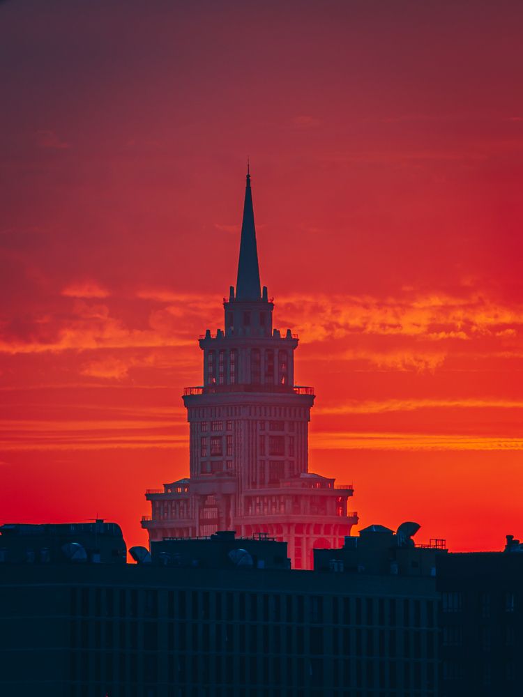 На рассвете