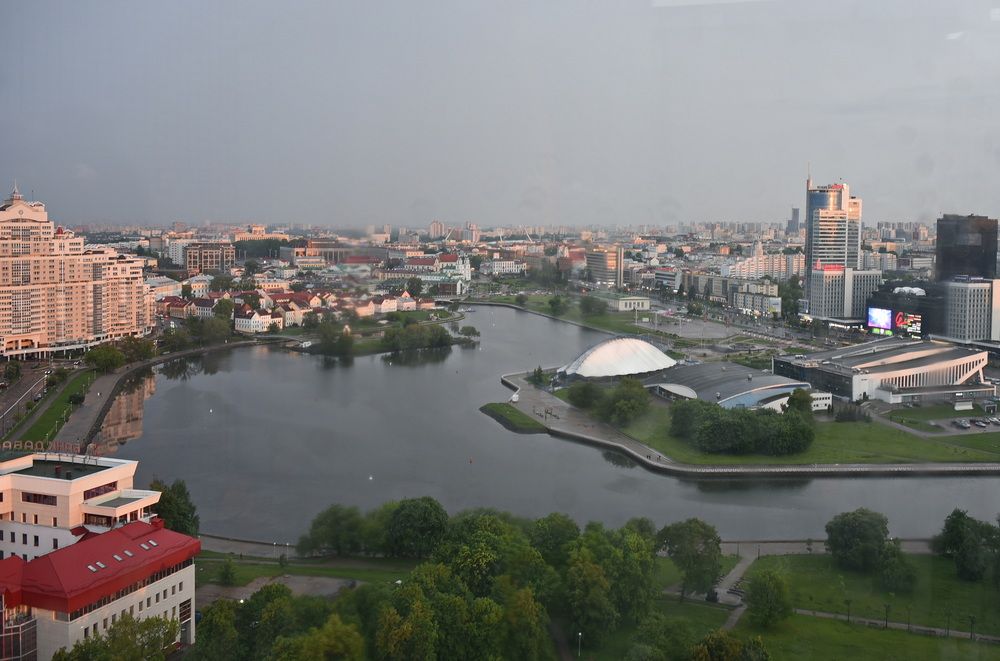 После дождя. Минск