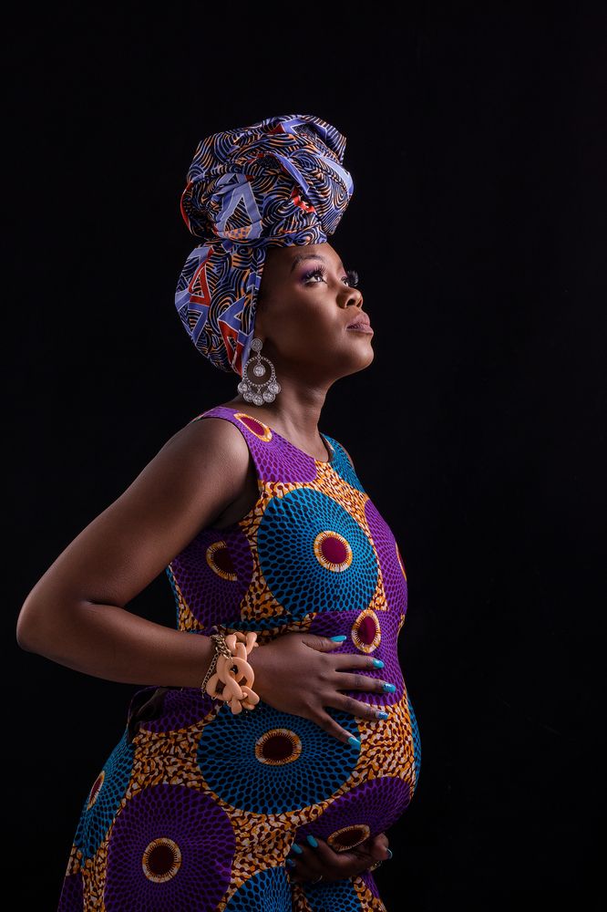 Kenya Baby Bump Pregnancy Maternity Lifestyle Portraits Studio