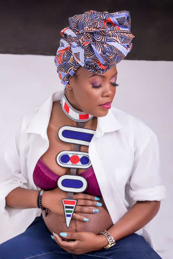 Kenya Baby Bump Pregnancy Maternity Lifestyle Portraits Studio