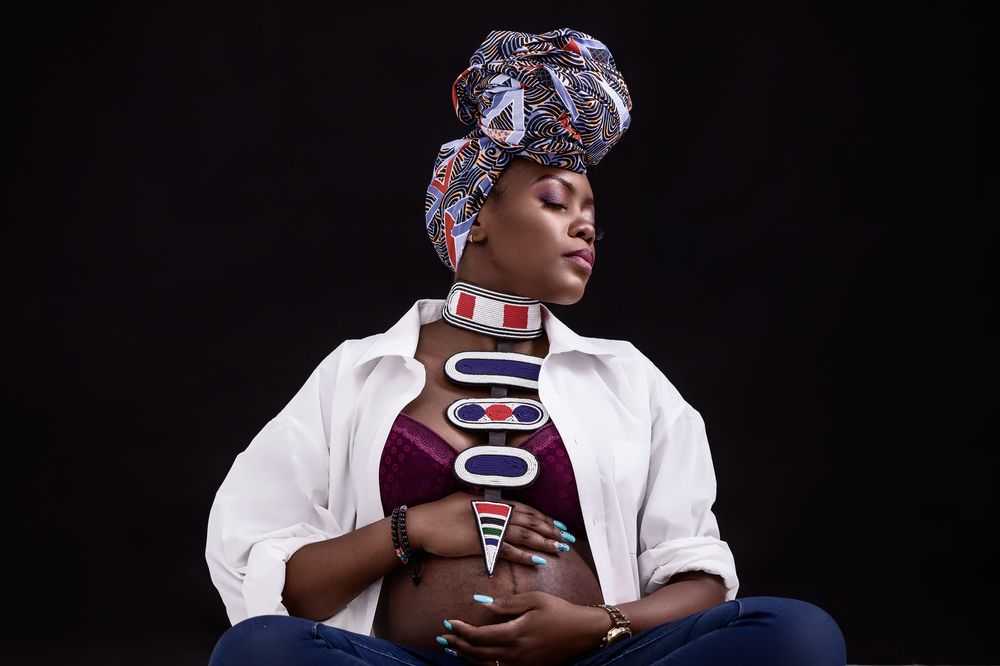 Kenya Baby Bump Pregnancy Maternity Lifestyle Portraits Studio
