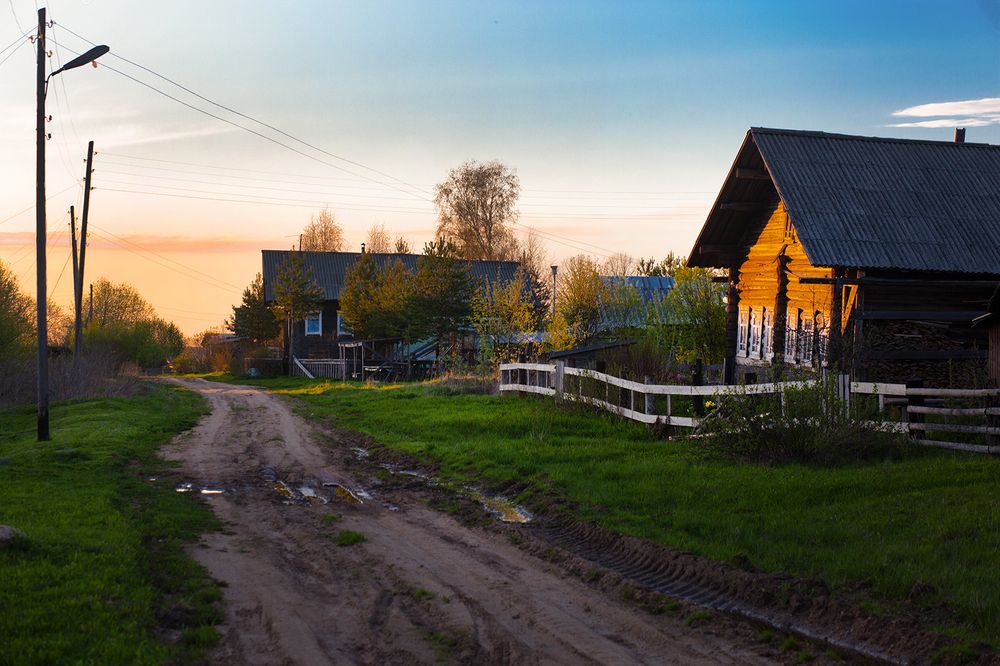 Деревенские улочки