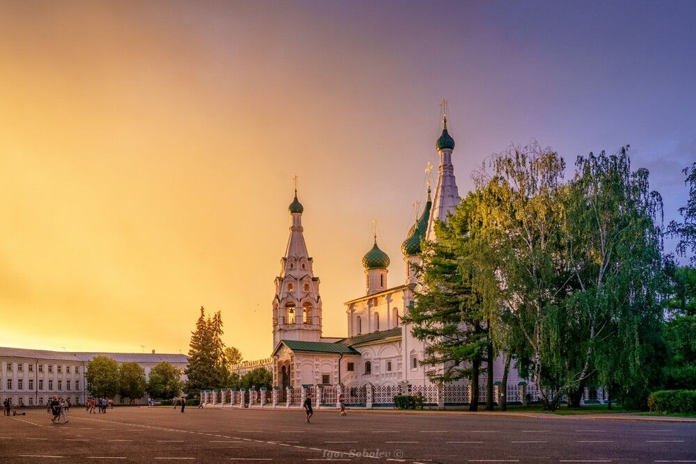Золотой час в Ярославле