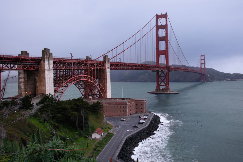 Clear view of Golden Gate Bridge
